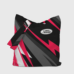 Сумка-шопер Land Rover fast lines, цвет: 3D-принт