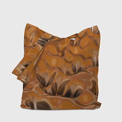 Сумка-шопер Шоколадная лава, цвет: 3D-принт
