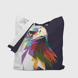 Сумка-шопер Орел-птица гордая, цвет: 3D-принт