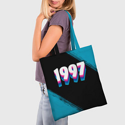 Сумка-шопер Made in 1997: vintage art, цвет: 3D-принт — фото 2