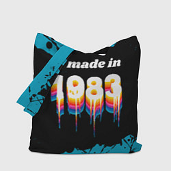Сумка-шопер Made in 1983: liquid art, цвет: 3D-принт
