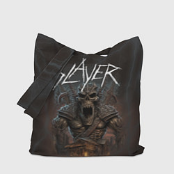 Сумка-шопер Slayer rock monster, цвет: 3D-принт