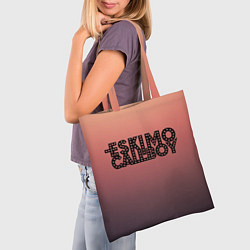 Сумка-шопер Eskimo Callboy electric, цвет: 3D-принт — фото 2