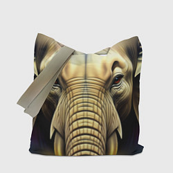 Сумка-шопер Мой слон, цвет: 3D-принт