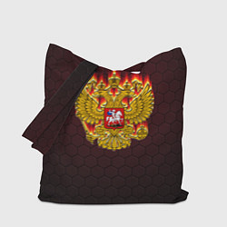 Сумка-шоппер Пылающий герб РФ