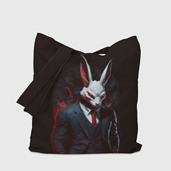 Сумка-шопер Devil rabbit, цвет: 3D-принт