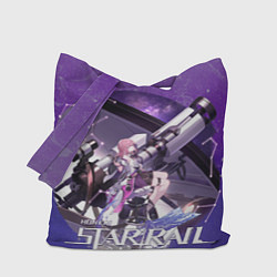 Сумка-шопер Аста Хонкай Стар Рейл, цвет: 3D-принт