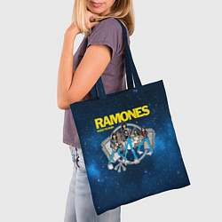 Сумка-шопер Ramones Road to ruin, цвет: 3D-принт — фото 2