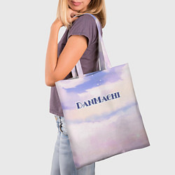 Сумка-шопер DanMachi sky clouds, цвет: 3D-принт — фото 2