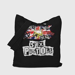 Сумка-шопер Sex Pistols - punks not dead, цвет: 3D-принт