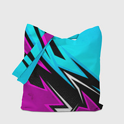 Сумка-шопер Неоновая униформа для зала, цвет: 3D-принт