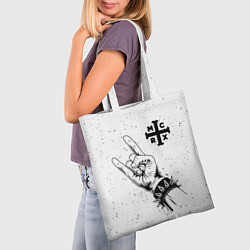 Сумка-шопер My Chemical Romance и рок символ, цвет: 3D-принт — фото 2