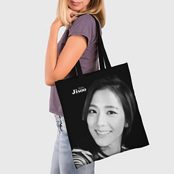 Сумка-шопер Blackpink Jisoo in vest, цвет: 3D-принт — фото 2