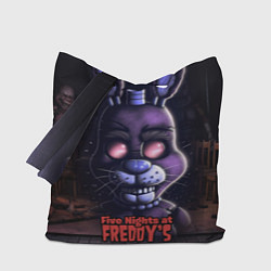 Сумка-шопер Five Nights at Freddys Bonnie, цвет: 3D-принт