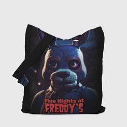 Сумка-шопер Five Nights at Freddys Bonnie, цвет: 3D-принт