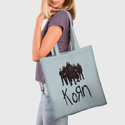 Сумка-шопер Korn band, цвет: 3D-принт — фото 2