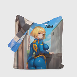 Сумка-шопер Fallout game girl, цвет: 3D-принт