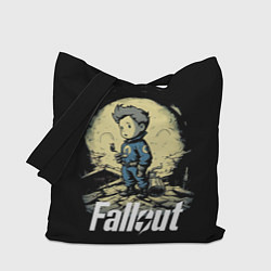 Сумка-шопер Fallout boy, цвет: 3D-принт