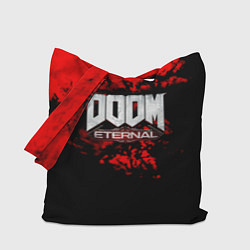 Сумка-шопер Doom blood game, цвет: 3D-принт
