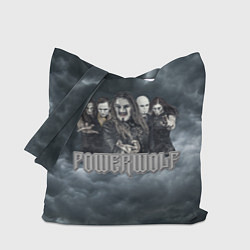 Сумка-шопер Powerwolf band, цвет: 3D-принт