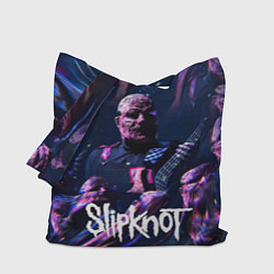 Сумка-шопер Slipknot: guitar, цвет: 3D-принт