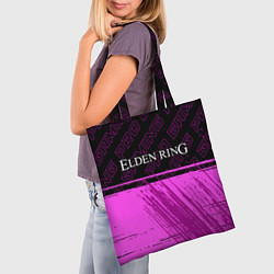 Сумка-шопер Elden Ring pro gaming: символ сверху, цвет: 3D-принт — фото 2