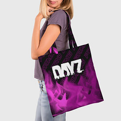 Сумка-шопер DayZ pro gaming: символ сверху, цвет: 3D-принт — фото 2