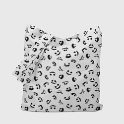 Сумка-шопер Призрачный узор, цвет: 3D-принт