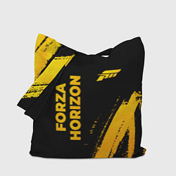 Сумка-шопер Forza Horizon - gold gradient вертикально, цвет: 3D-принт
