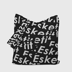 Сумка-шопер Esskeetit rap, цвет: 3D-принт