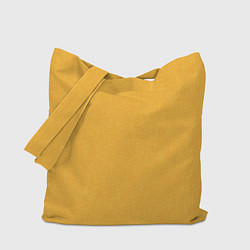 Сумка-шопер Жёлтый однотонный текстура, цвет: 3D-принт