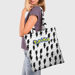 Сумка-шопер Pokemon zippy, цвет: 3D-принт — фото 2
