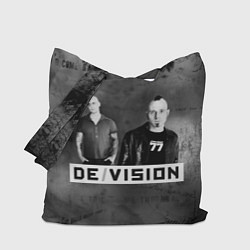 Сумка-шопер Devision - a band from germany, цвет: 3D-принт