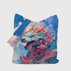 Сумка-шопер Небесный дракон, цвет: 3D-принт
