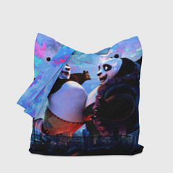 Сумка-шопер Кунг-фу Панда Friend, цвет: 3D-принт