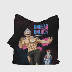 Сумка-шопер Undead Unluck - Fuuko and Andy, цвет: 3D-принт
