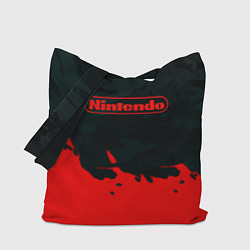 Сумка-шопер Nintendo краски гейм компани, цвет: 3D-принт