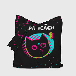 Сумка-шопер Papa Roach - rock star cat, цвет: 3D-принт