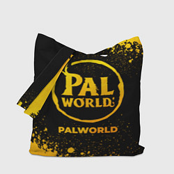 Сумка-шопер Palworld - gold gradient, цвет: 3D-принт