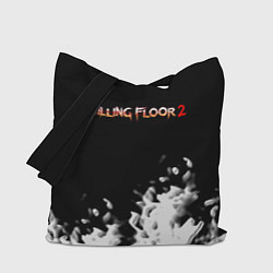 Сумка-шопер Killing floor краски, цвет: 3D-принт