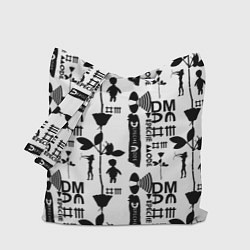 Сумка-шопер Depeche Mode DM music, цвет: 3D-принт
