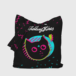 Сумка-шоппер Rolling Stones - rock star cat