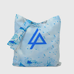 Сумка-шопер Linkin park холодный огонь бренд, цвет: 3D-принт