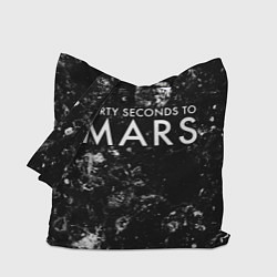 Сумка-шоппер Thirty Seconds to Mars black ice