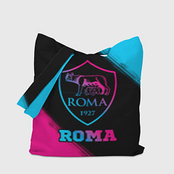 Сумка-шопер Roma - neon gradient, цвет: 3D-принт
