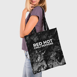 Сумка-шопер Red Hot Chili Peppers black graphite, цвет: 3D-принт — фото 2