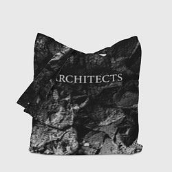 Сумка-шопер Architects black graphite, цвет: 3D-принт