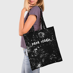 Сумка-шопер Papa Roach black ice, цвет: 3D-принт — фото 2