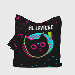 Сумка-шопер Avril Lavigne - rock star cat, цвет: 3D-принт