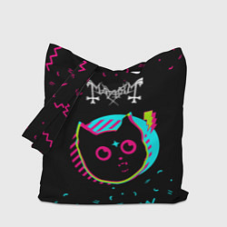Сумка-шопер Mayhem - rock star cat, цвет: 3D-принт